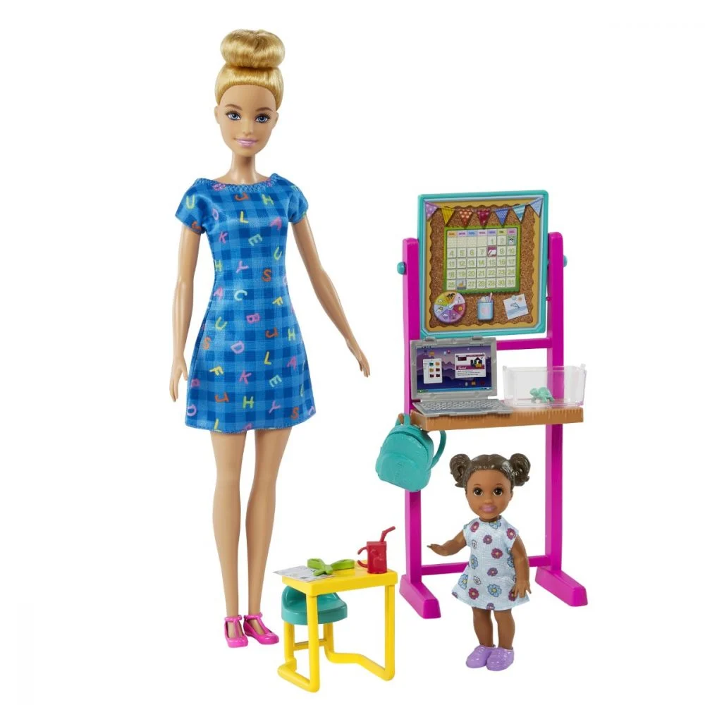 Set Barbie, Profesoara cu accesorii HCN19 194735015429