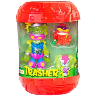 Set 2 Figurine SuperThings, Trasher Kazoom Kids 8431618016176 SZ8006