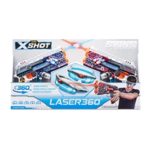 Set pistoale X-Shot, Skins laser 360