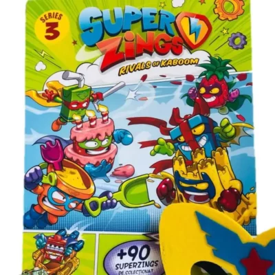 Set SuperZings cu revista, masca, superslider si figurina 8431618007945