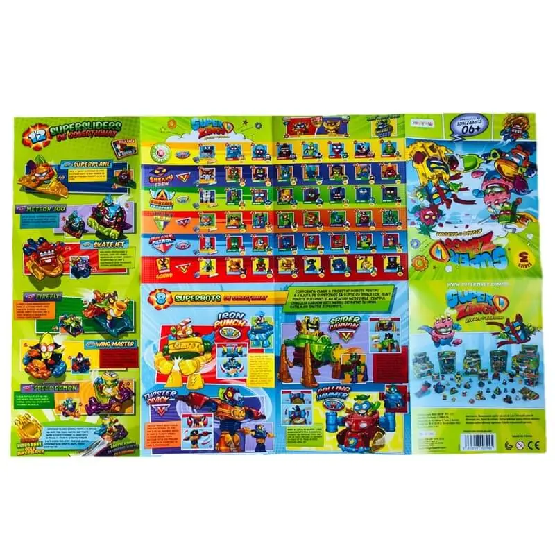 Set SuperZings cu revista, masca, superslider si figurina 8431618007945